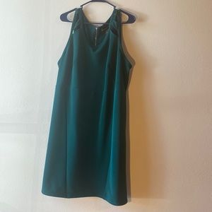 Green Dress with zipper